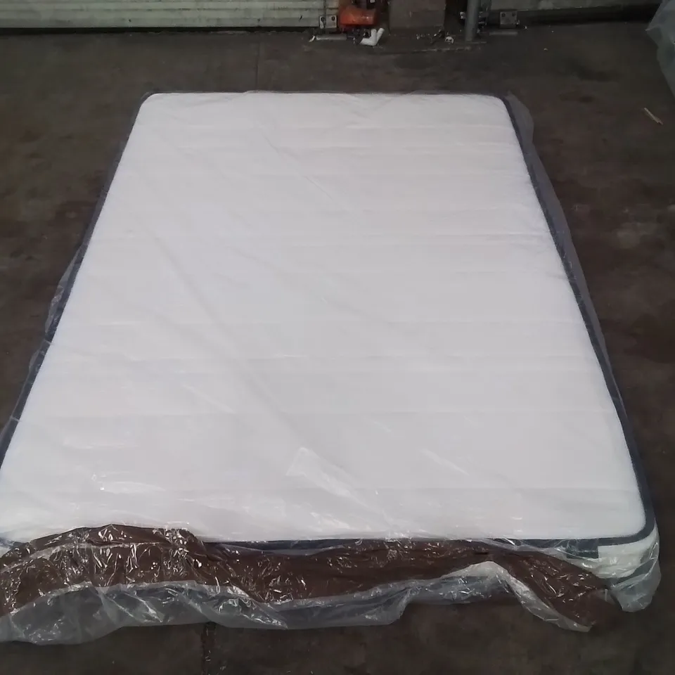QUALITY BAGGED TIGHT TOP SPRING MATTRESS 15CM/6IN HEIGHT - 135CM DOUBLE