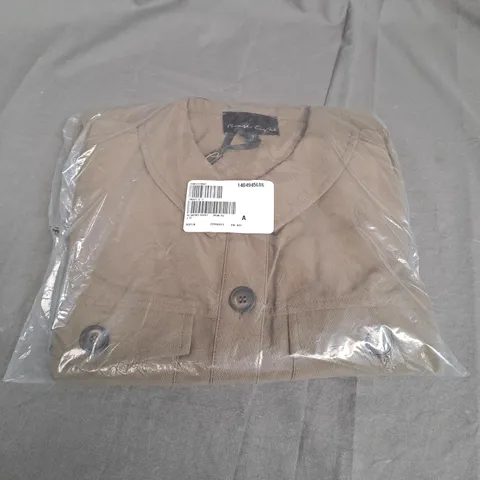 SEALED PHASE EIGHT SHACKET IN KHAKI - SIZE 12