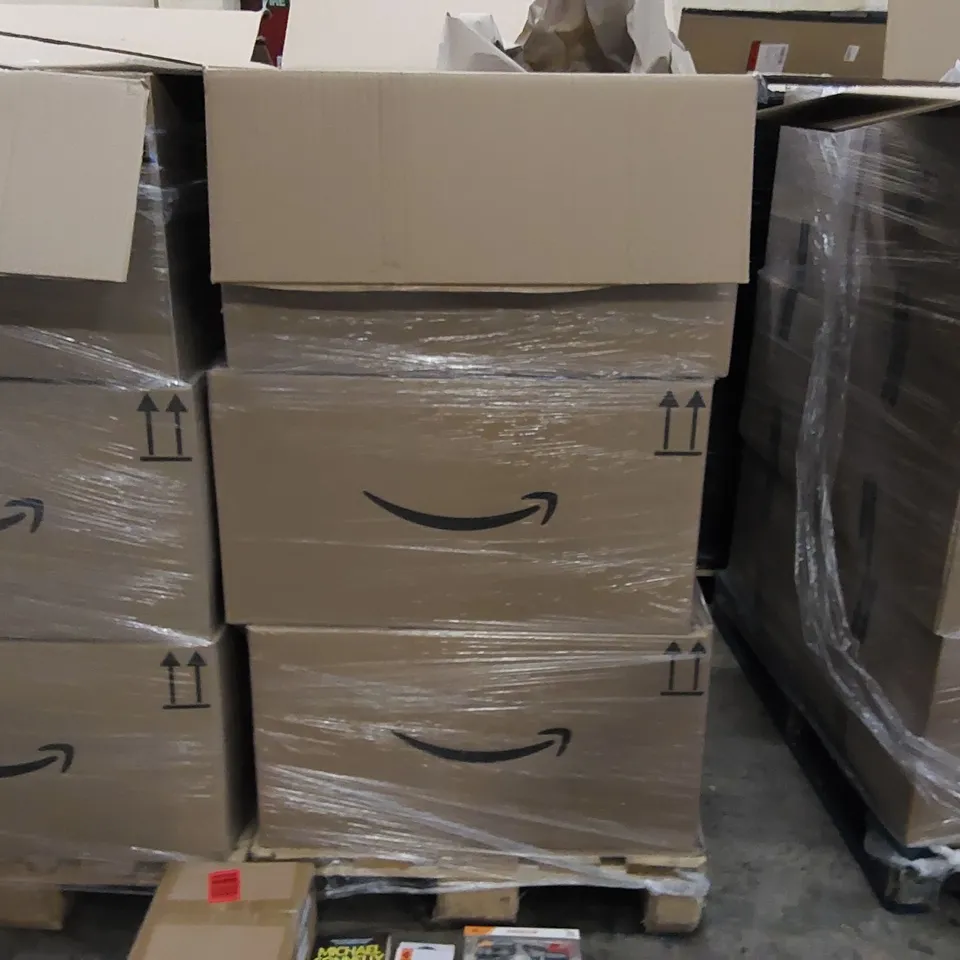 PALLET OF ASSORTED ITEMS INCLUDING: VANCASSO CUPS, WOMEN'S JEWELLERY, BOOKS, PHONE CASES, HAND HELD SEWING MACHINE, TOY TRUCKS, LITTER PICKER, LAPTOP AC ADAPTER 
