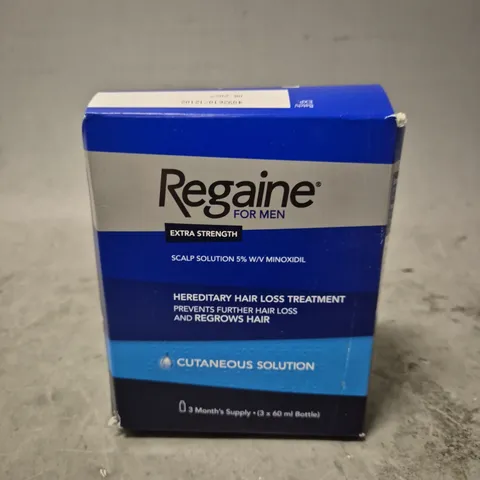 REGAINE FOR MEN EXTRA STRENGTH SCALP SOLUTION