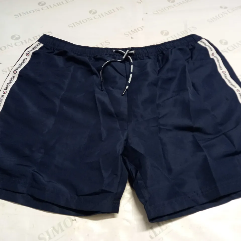 IAMBRETTA TAPED SWIM SHORTS IN NAVY - XL