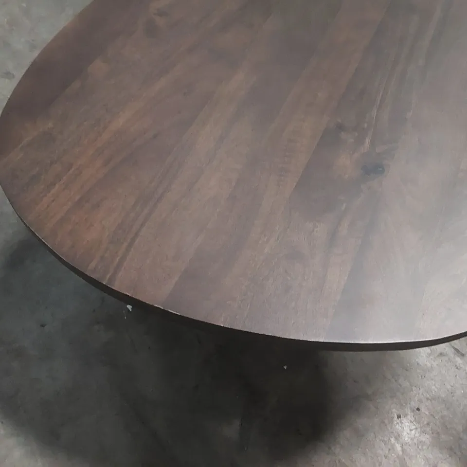 DANETTI BURLEIGH DARK MANGO WOOD COFFEE TABLE