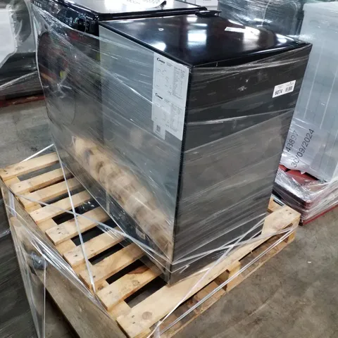 CANDY SMART PRO FREESTANDING WASHING MACHINE BLACK AND CANDY CWC150UK FREESTANDING WINE COOLER 41 BOTTLE - UNPROCESSED RAW RETURNS