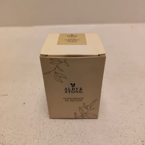 ALBY & STONE LUXURY HAND-POURED SOY WAX CANDLE