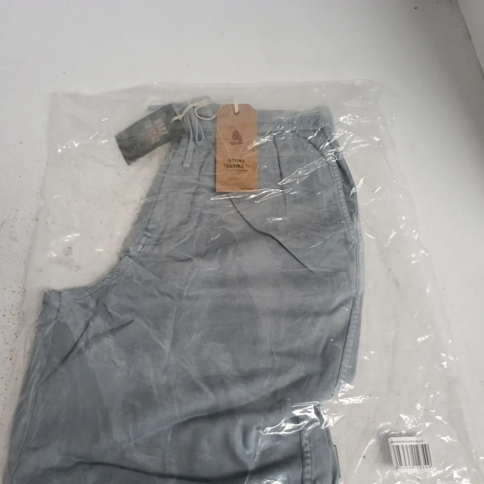 & SONS ORTA BERMUDA SHORTS – BLUE, SIZE S