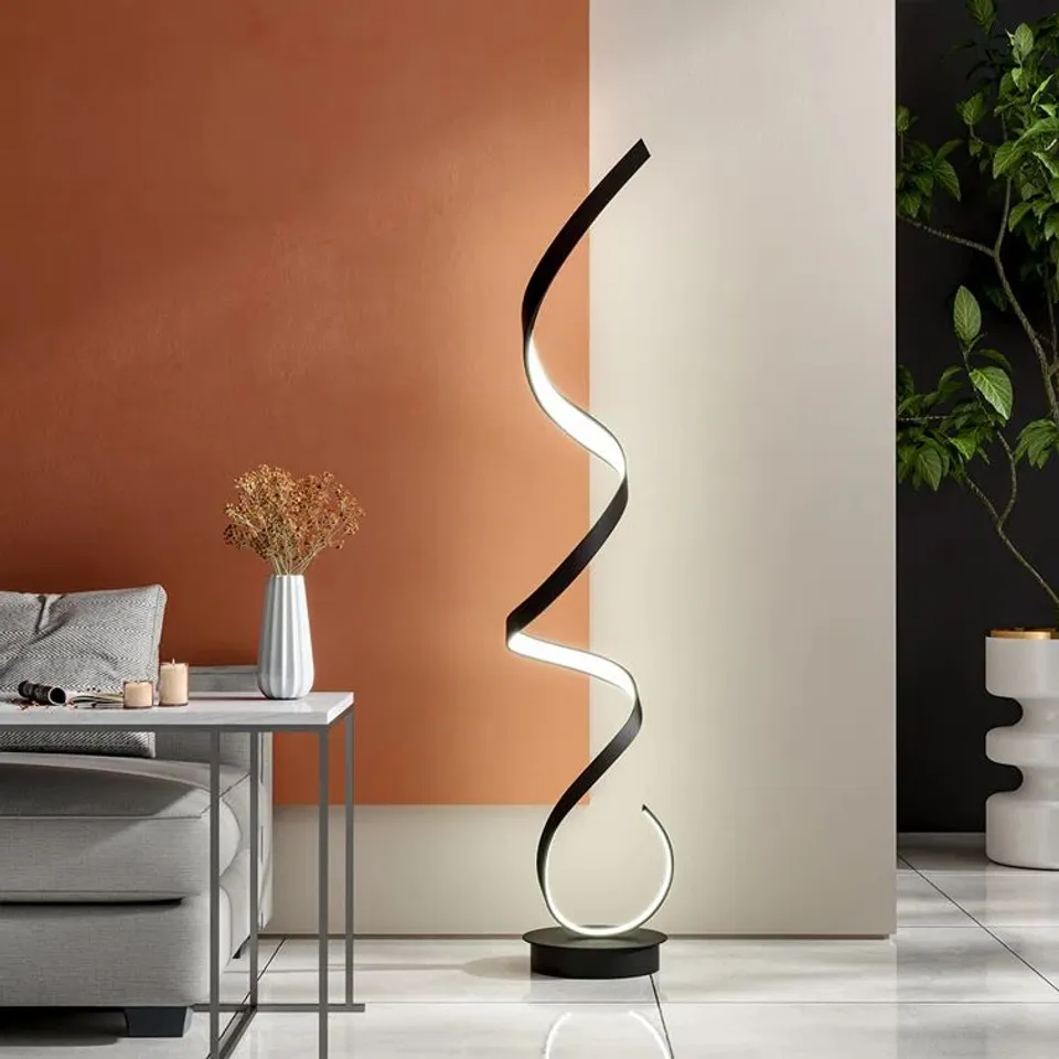 BOXED BERTOLT 131CM NOVELTY FLOOR LAMP (1 BOX)