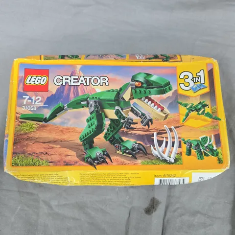 LEGO CREATOR 3-IN-1 DINOSAUR SET (31058) – BOXED