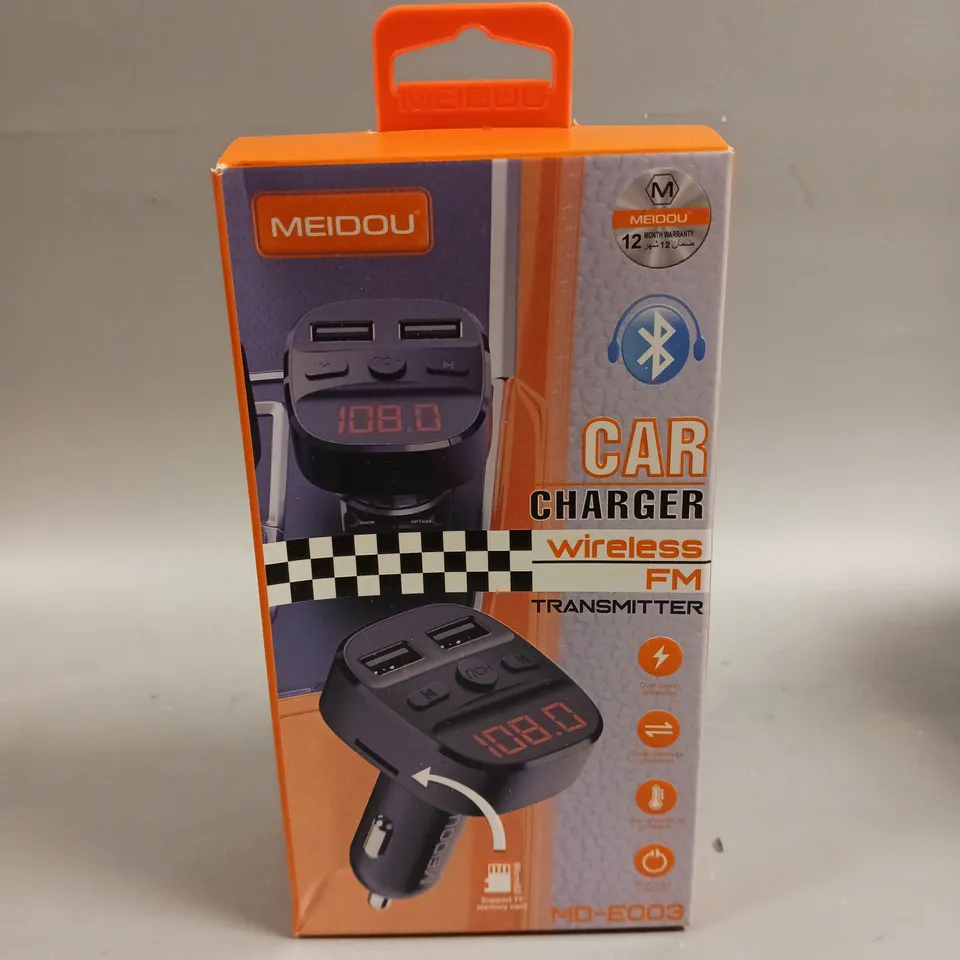 BOXED SEALED MEIDOU WIRELESS FM CAR TRANSMITTER 