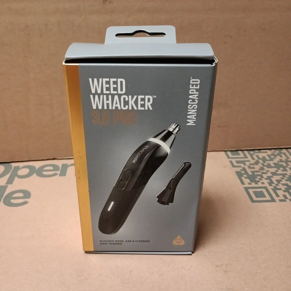 BOXED MANSCAPED WEED WHACKER 3.0 PRO