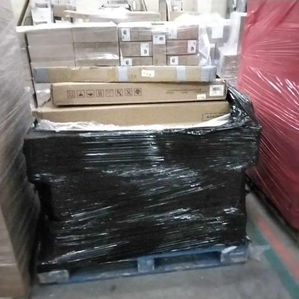 PALLET OF ASSORTED ITEMS INCLUDING DOKIO, MASTER CANOPY COMPACT CANOPY, HOMIDEC DESK