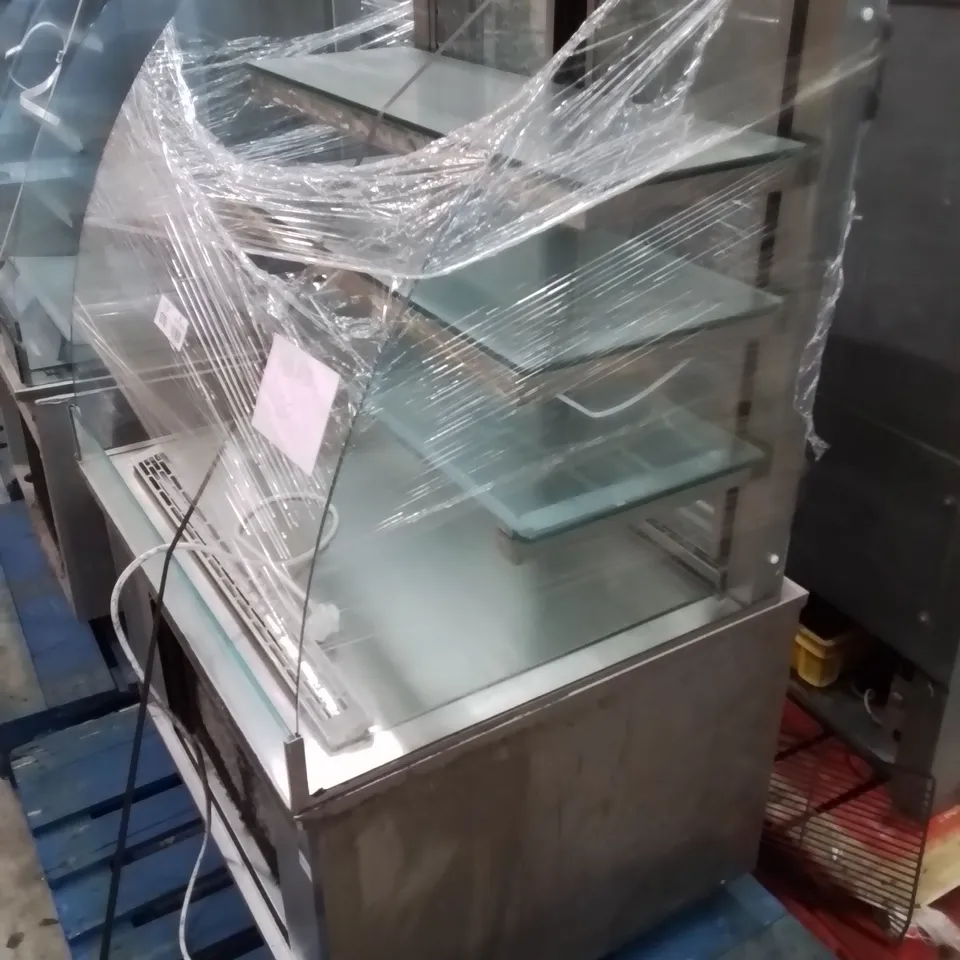 STAINLESS STEEL COMMERCIAL COLD DISPLAY FRIDGE/COUNTER