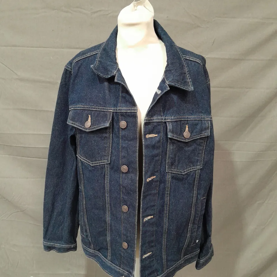 U.S POLO ASSN DARK DENIM JACKET - MEDIUM