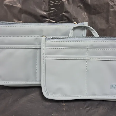 PERIEA SET OF 2 HANDBAG ORGANISERS IN BLUE