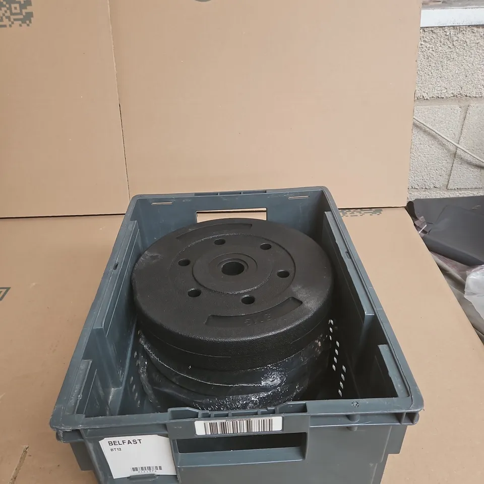 SET OF 3 5KG WEIGHTS GYM FITNESS