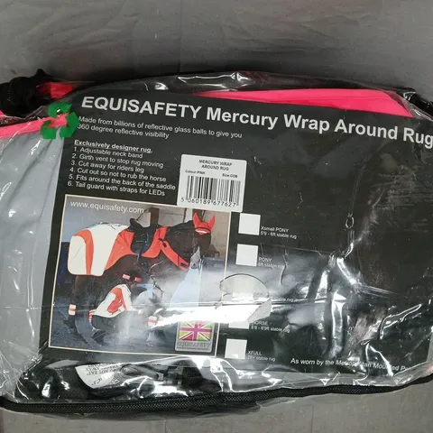 EQUISAFETY MERCURY WRAP AROUND RUG IN PINK - SOZE COB