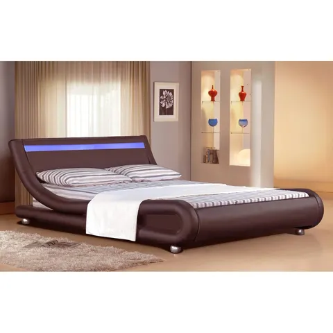 BOXED LOLLAR 4FT6 UPHOLSTERED BED FRAME (2 BOXES)