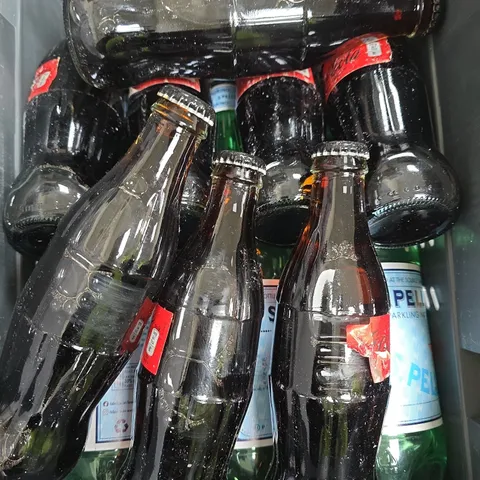 APPROXIMATELY 12 ASSORTED DRINKS PRODUCTS TO INCLUDE COCA-COLA ZERO & S.PELLEGRINO SPARKLING WATER 