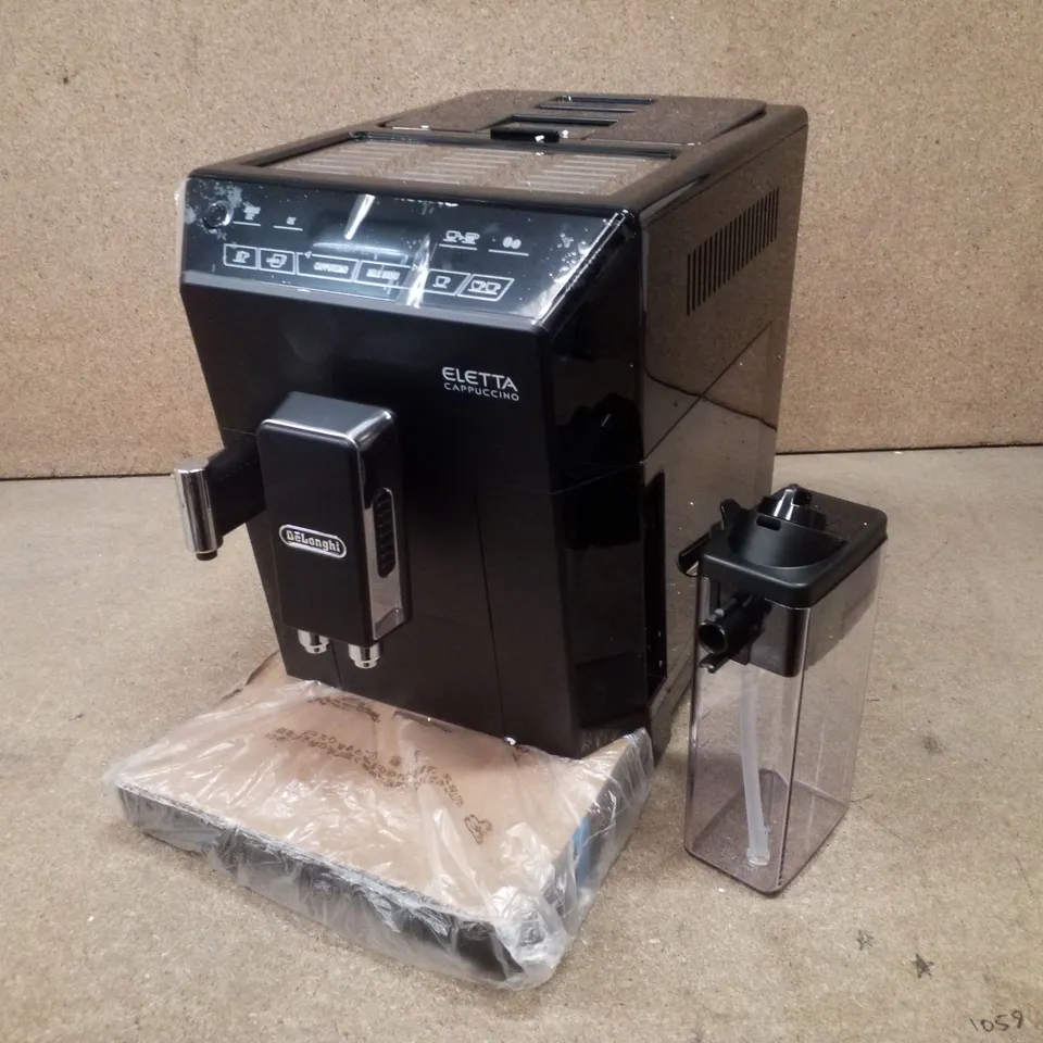BOXED DĒLONGHI ELETTA CAPPUCCINO AUTOMATIC COFFEE MACHINE WITH LATTECREAMA SYSTEM 