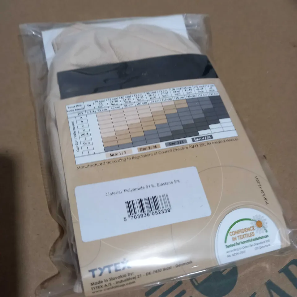 TYTEX CANTALOOP ADJUSTABLE NURSING BRA XL TAN APPROX. 50PC