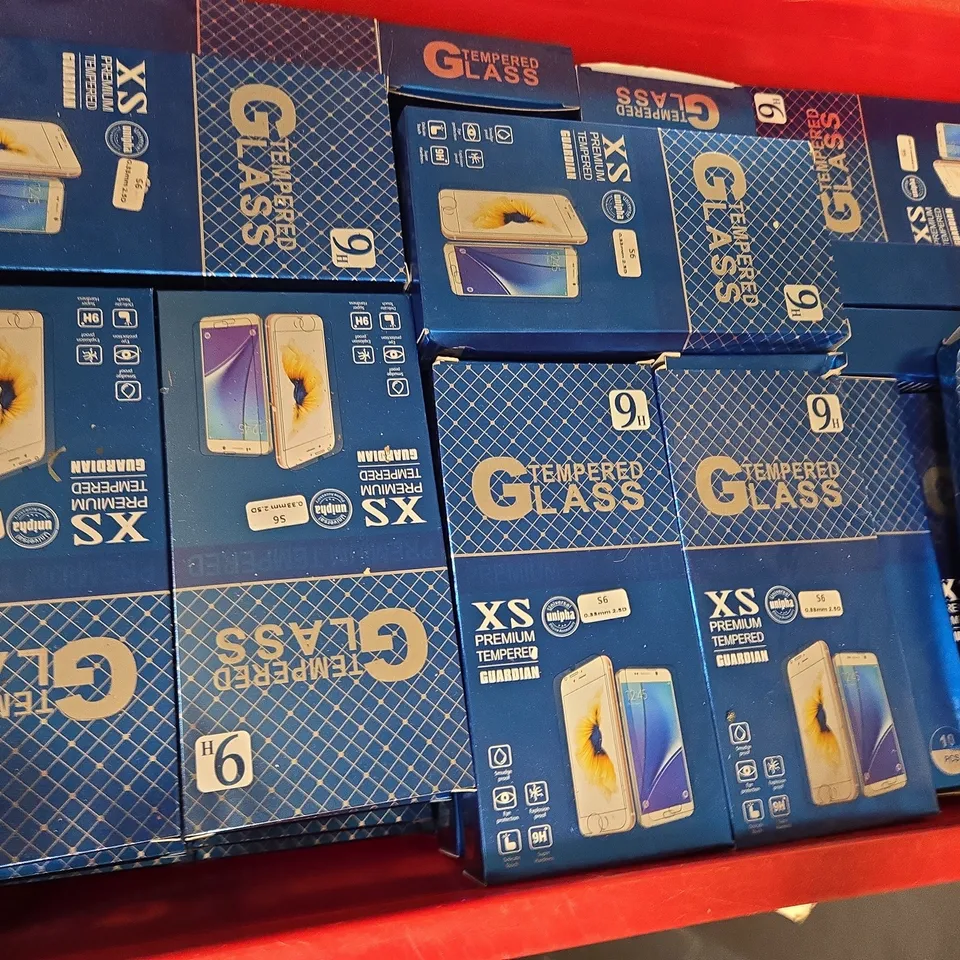 APPROXIMATELY 300 GLASS TEMPERED S6 SCREEN PROTECTORS