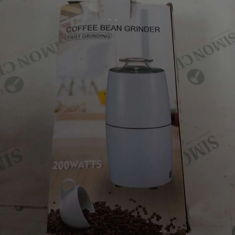 BOXED COFFEE BEAN GRINDER FAST GRINDING 200 WATTS