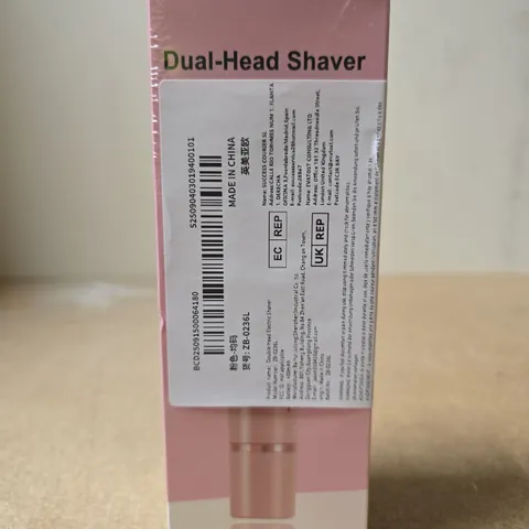 SEALED DUAL-HEAD SHAVER