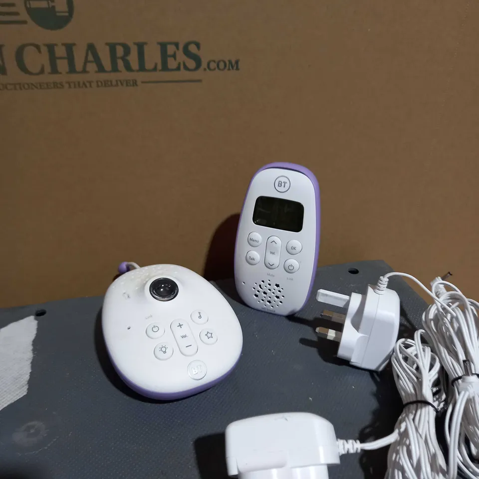 BT DIGITAL AUDIO BABY MONITOR 450 LIGHTSHOW, HD SOUND, LULLABIES, TWO WAY TALKBACK, NIGHT LIGHT