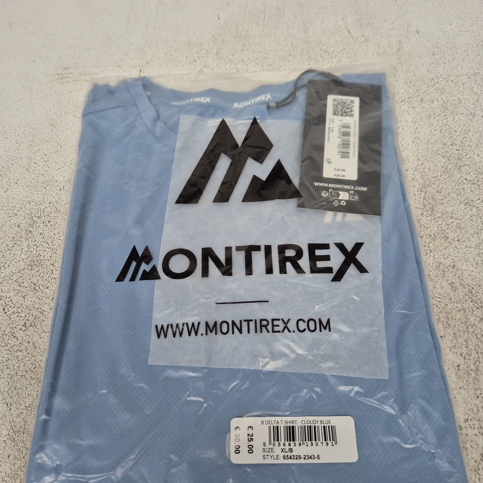 MONTIREX DELTA T-SHIRT - SZE XL / BOYS