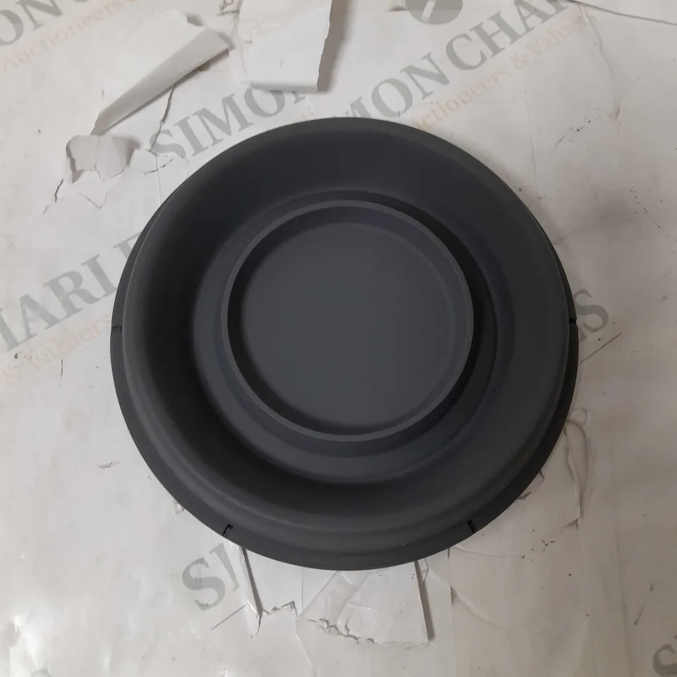 FOLDABLE BOWL GREY SET OF 2