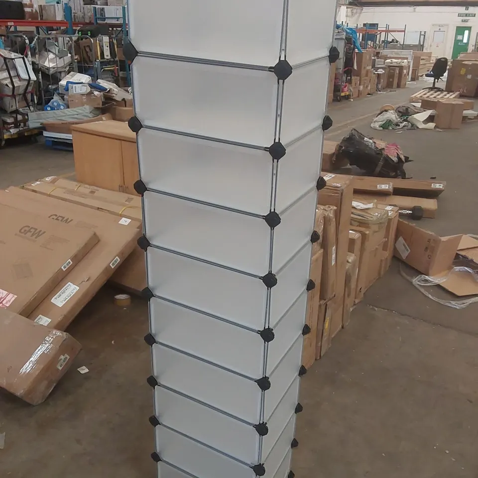20 PAIR STACKABLE SHOE STORAGE BOX