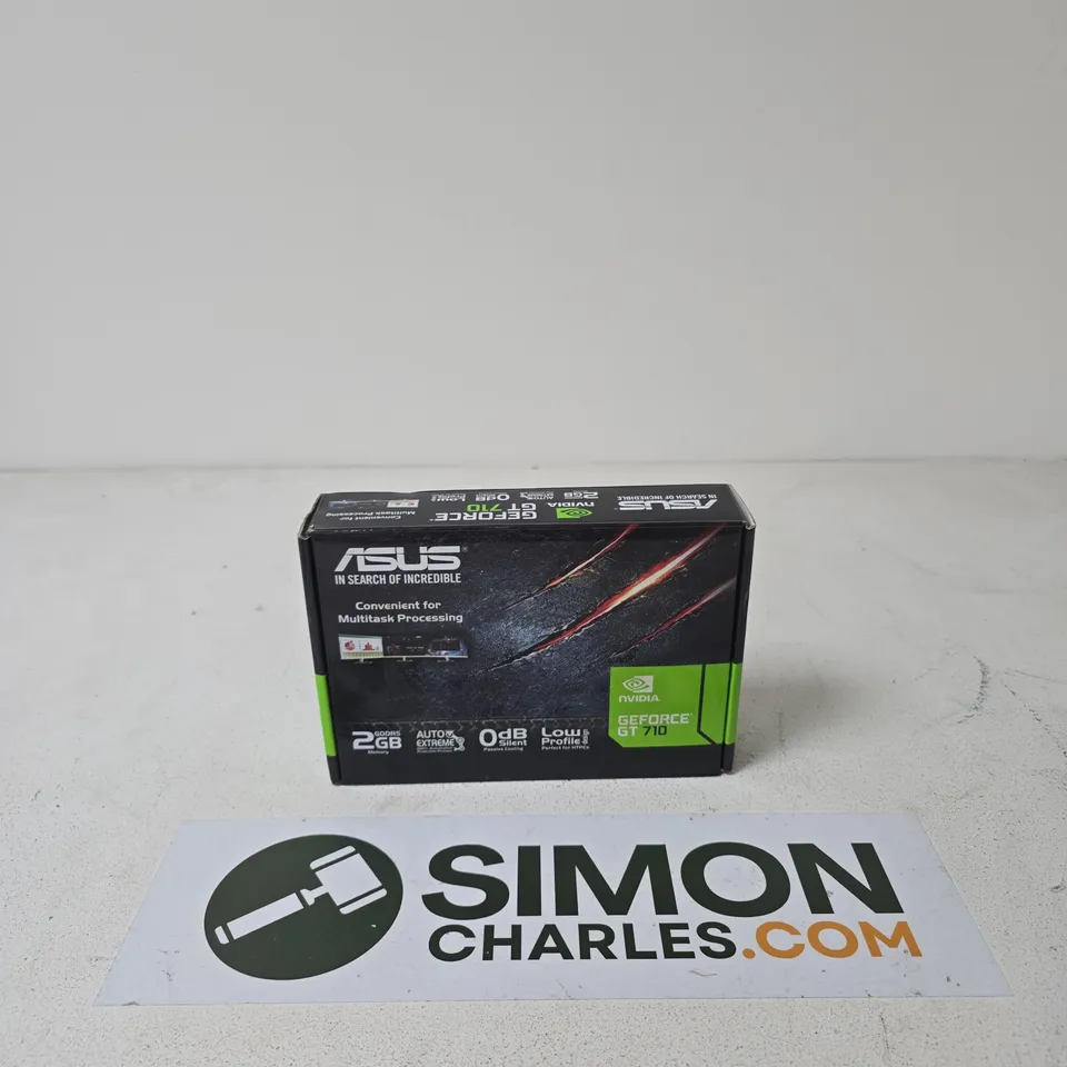 ASUS GEFORCE GT 710 2GB GRAPHICS CARD – LOW PROFILE (BOXED)