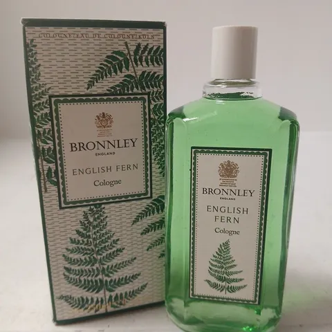 BOXED BRONNLEY ENGLISH FERN COLOGNE 250ML 