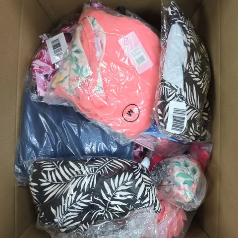 APPROXIMATELY 20 ASSORTED WOMENS CLOTHING ITEMS IN VARIOUS SIZES & STYLES
