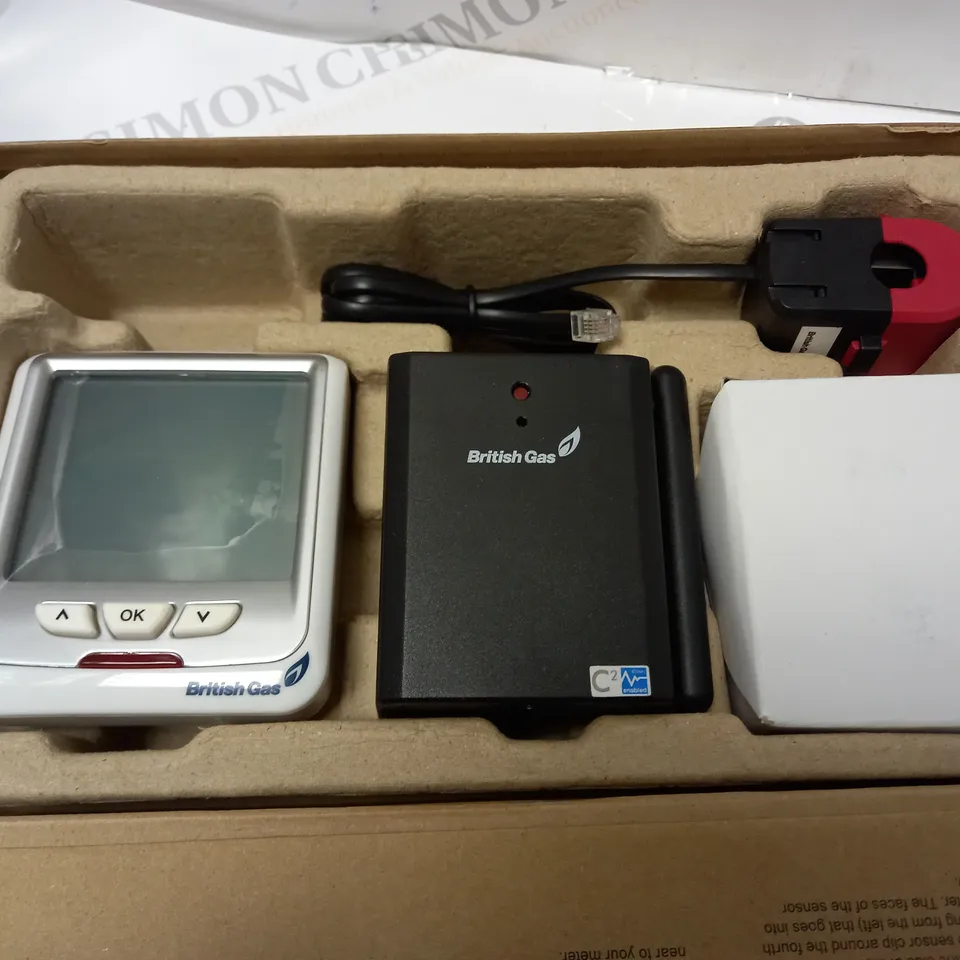 BOXED BRITISH GAS ELECTRICITY MONITOR