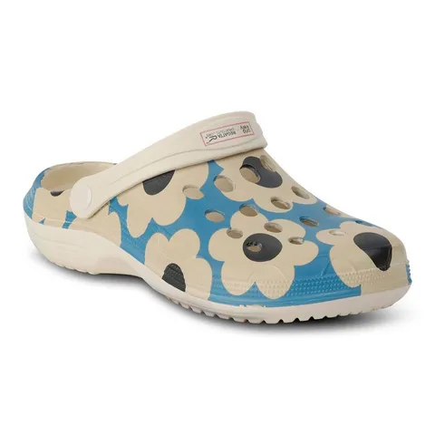 REGATTA ORLA CLOG BLUE SIXTIES DAISY SIZE 6.5