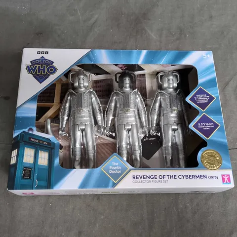 DOCTOR WHO REVENGE OF THE CYBERMEN COLLECTOR FIGURE SET 