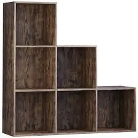 VIDA DESIGNS DURHAM 6 CUBE STAIRCASE STORAGE UNIT - COLLECTION ONLY 