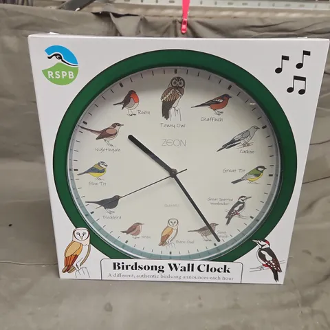 BIRDSONG WALL CLOCK