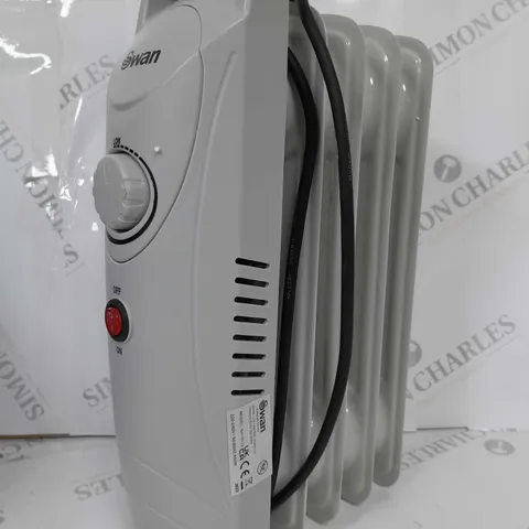 BOXED SWAN OIL HEATER IN WHITE