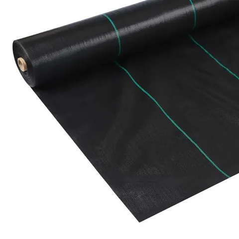 BOXED GARVEE WEED BARRIER LANDSCAPE FABRIC HEAVY DUTY, WEATHER-PROOF, POLYPROPYLENE WOVEN, EASY SETUP, DURABLE GROUND COVER FOR GARDEN & YARD (1 BOX)