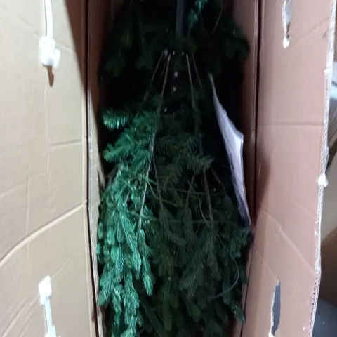 BOXED KELLY HOPPEN KENSINGTON FIR CHRISTMAS TREE - 6FT, NATURAL