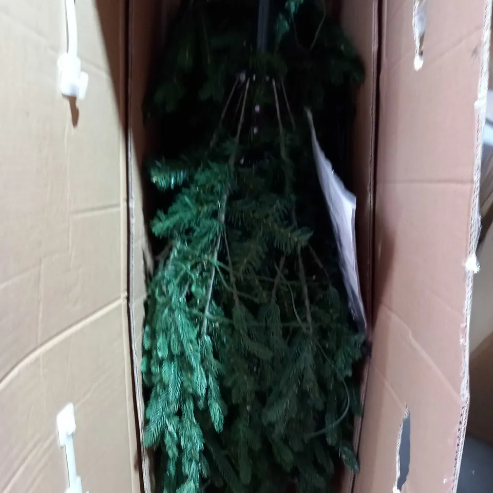BOXED KELLY HOPPEN KENSINGTON FIR CHRISTMAS TREE - 6FT, NATURAL