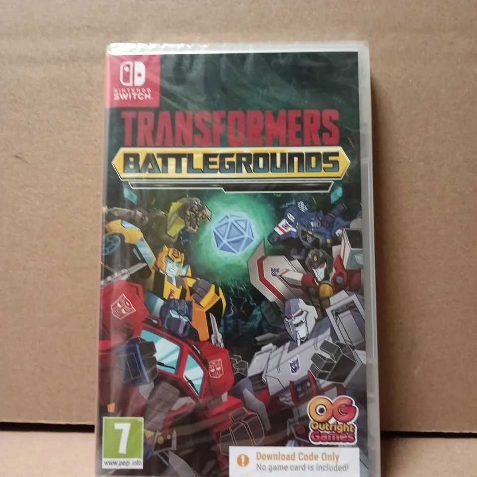 NINTENDO SWITCH TRANSFORMERS: BATTLEGROUNDS 