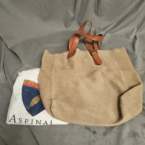 ASPINAL OF LONDON BAG IN TAUPE