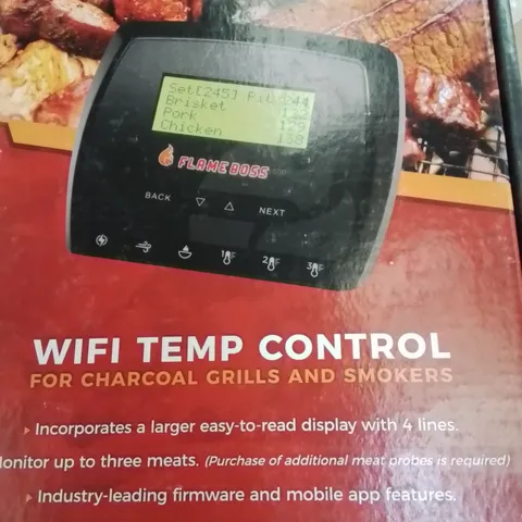 BOX TO CONTAIN APPROXIMATELY 8 FLAME BOSS 500 WIFI TEMP CONTROL