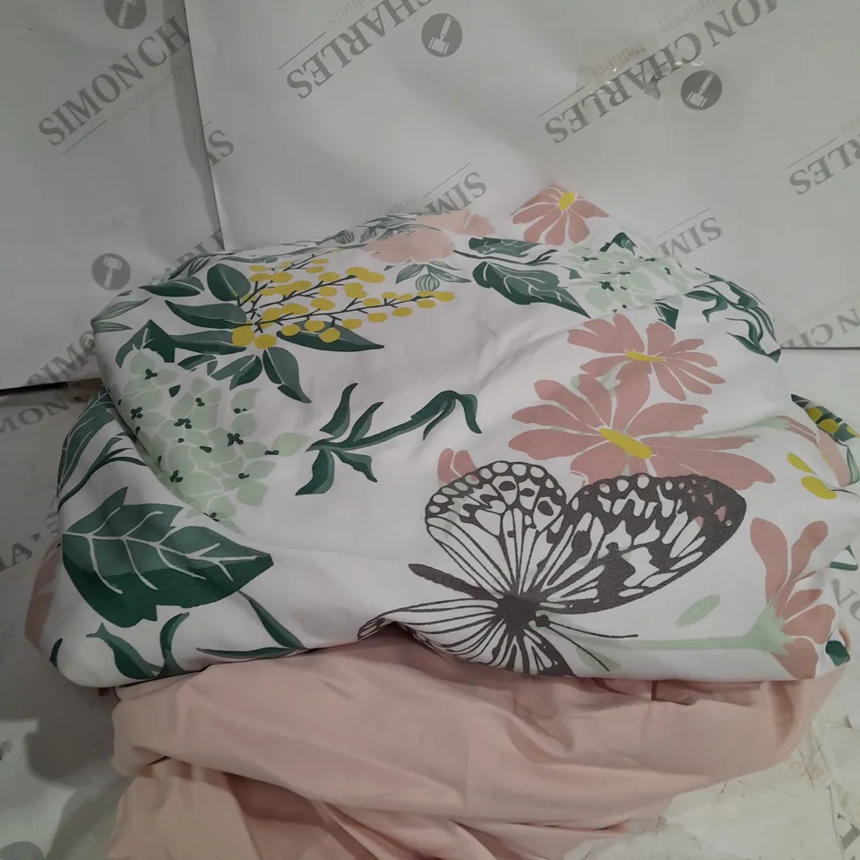 SUPERSOFT BY COZEE HOME BUTTERFLY PRINTED 4 PIECE DUVET