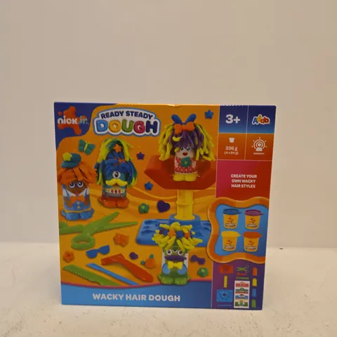 NICK JR READY STEADY DOUGH WACKY HAIR DOUGH SET – BOXED
