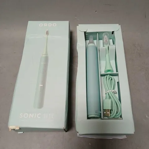 BOXED ORDO SONIC LITE ELECTRIC TOOTHBRUSH IN MINT/BLUE