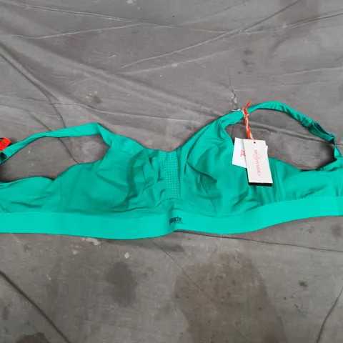 BRAVISSIMO ENDURANCE SPORTS BRA IN GREEN - 36E