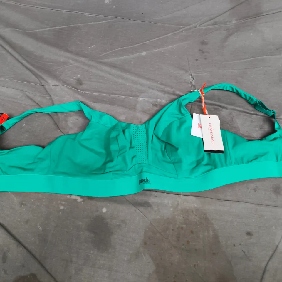 BRAVISSIMO ENDURANCE SPORTS BRA IN GREEN - 36E